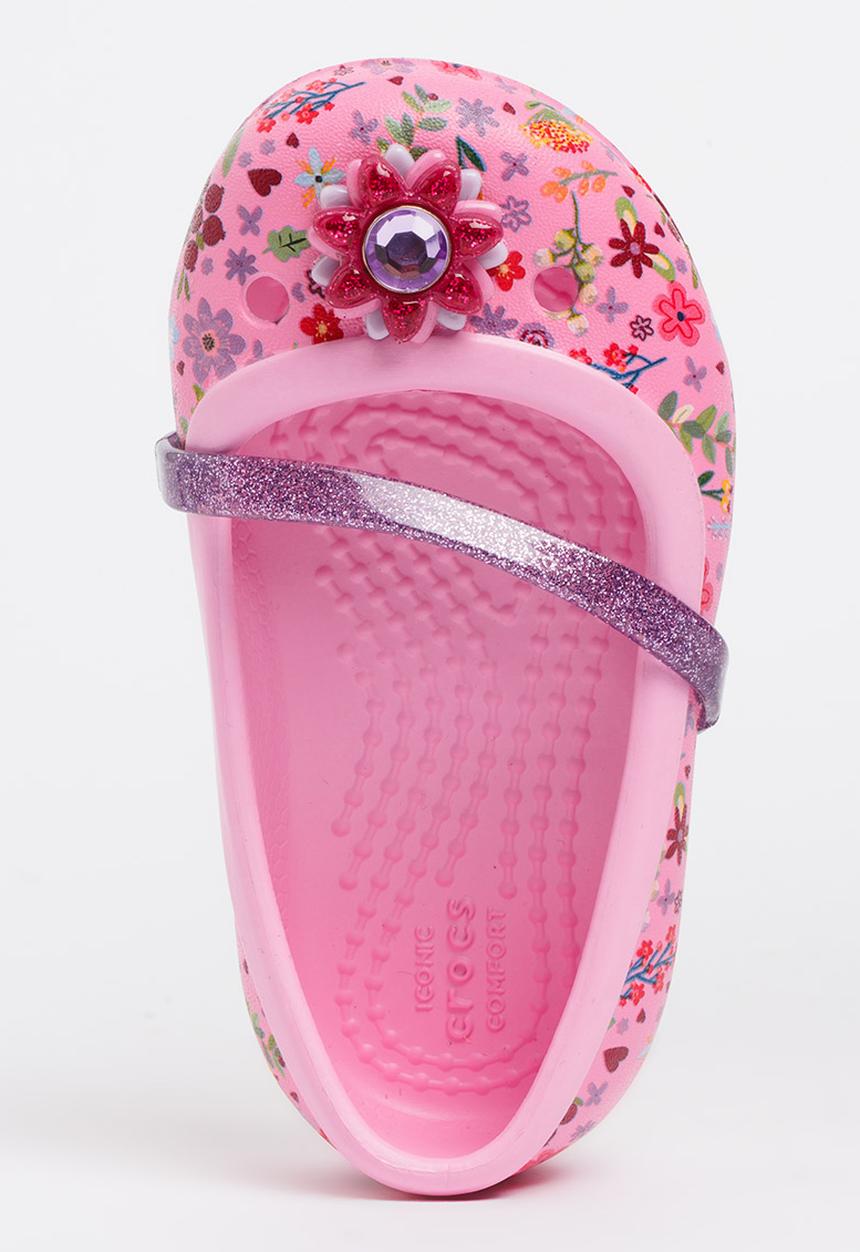 Crocs - Crocs Lina Graphic Pump Mid Pink
