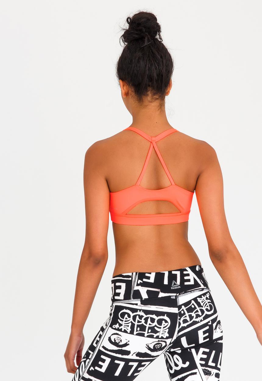 Reebok Classic - Training WOR Tri Back Bra Coral