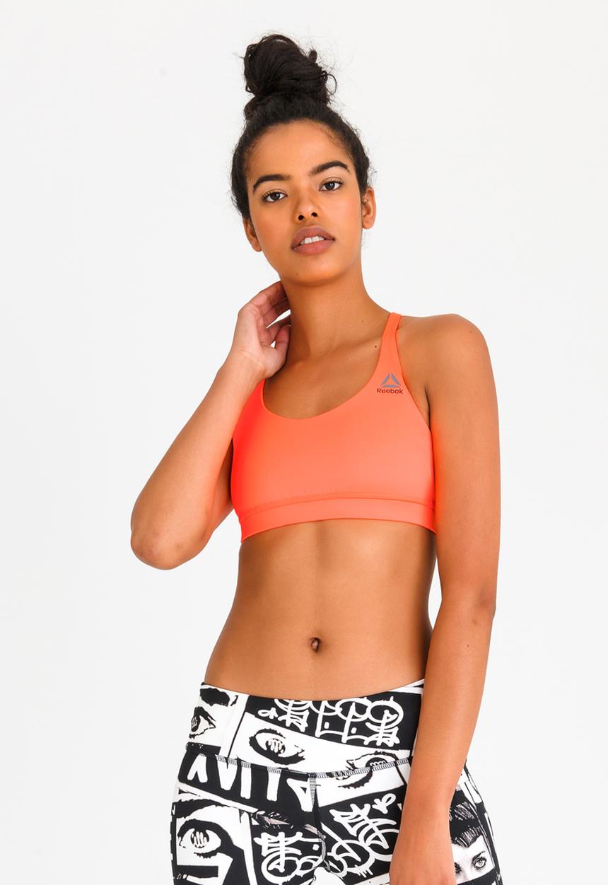 Reebok Classic - Training WOR Tri Back Bra Coral