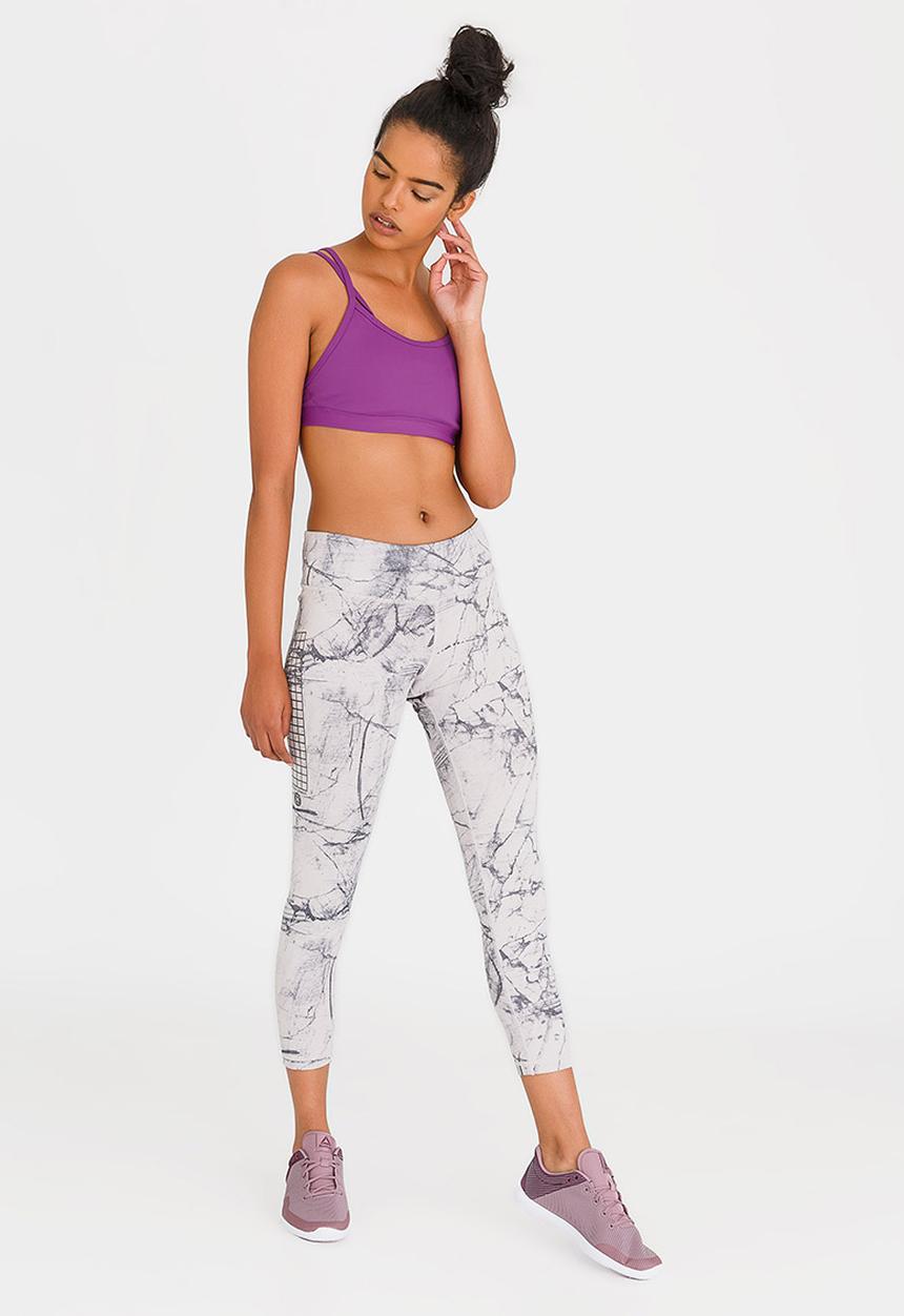 Reebok Classic - Training Hero Strappy Bra Dark Purple