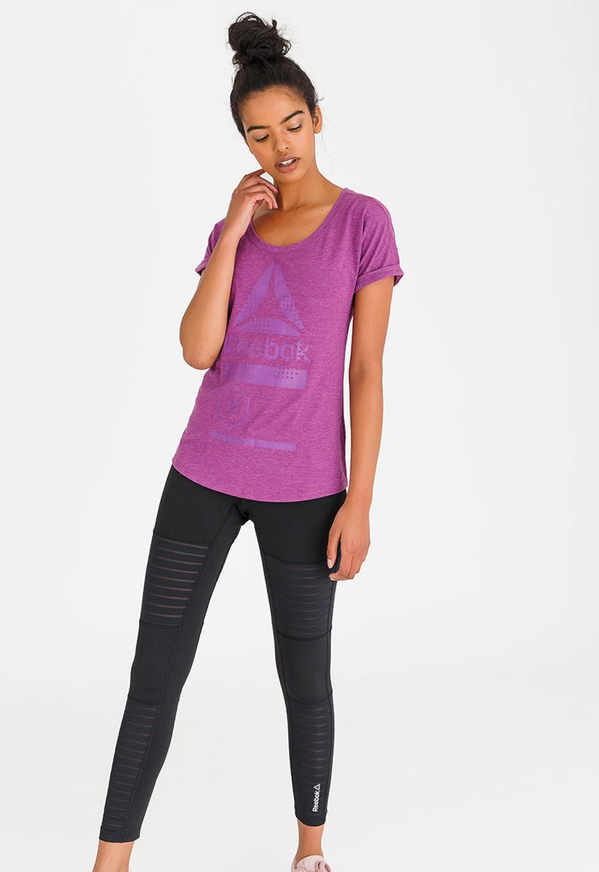 Reebok Classic - Training Graphic TB Tee Dark Purple