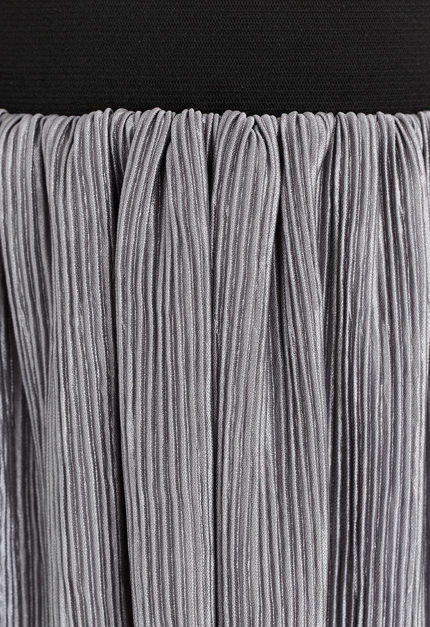 See-Saw - Metalic Skirt Silver