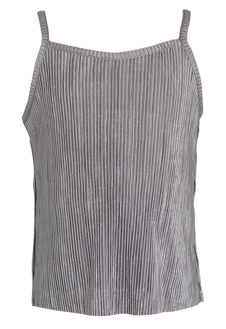 See-Saw - Metalic Layer Vest Silver