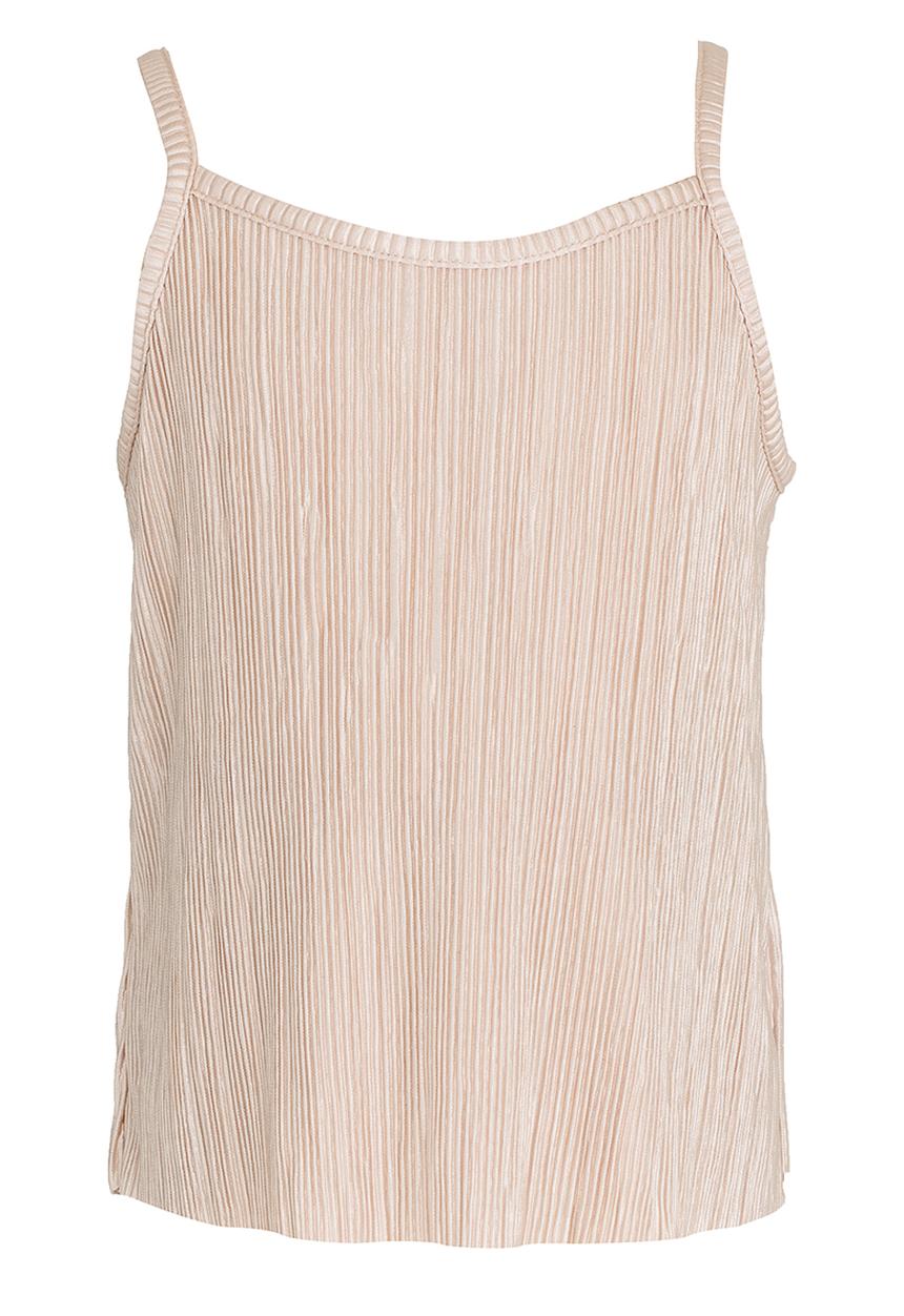 See-Saw - Metalic Layer Vest Gold