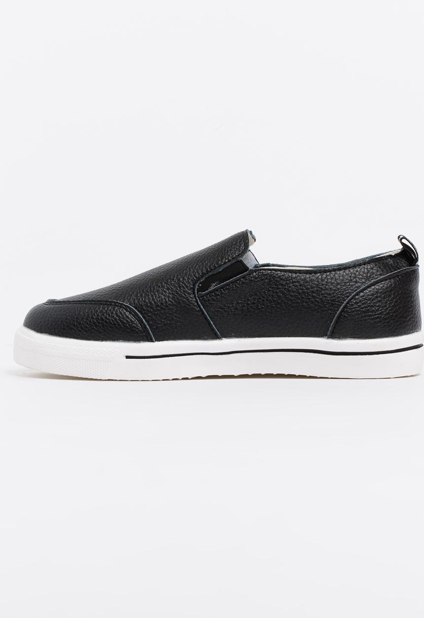 Pop Candy - Boys Loafers Black