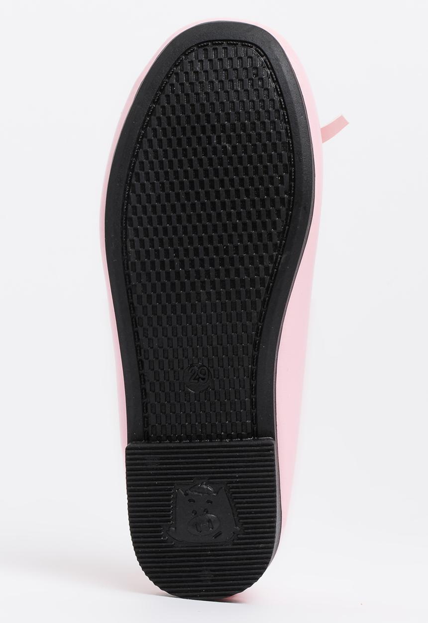 Pop Candy - Pumps with Bow Detail Pale Pink