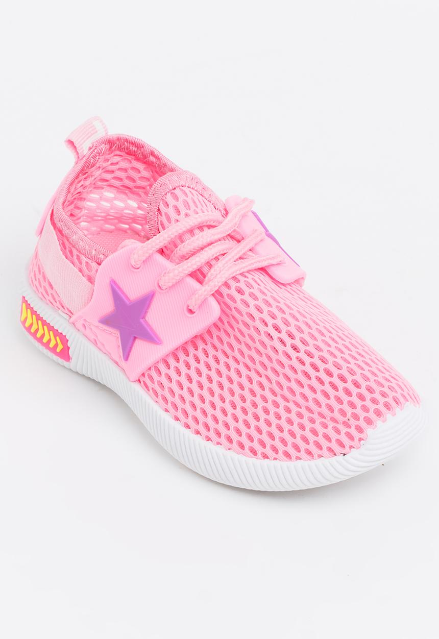 Pop Candy - Mesh Sneakers Mid Pink