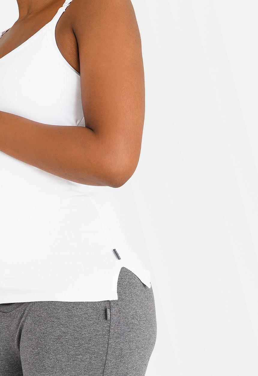 Cherry Melon - Basic Feeding Cami White