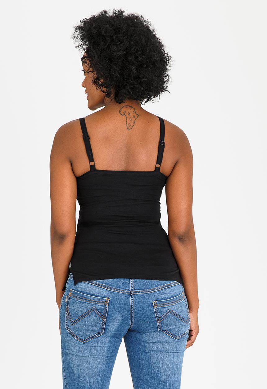 Cherry Melon - Basic Feeding Cami Black