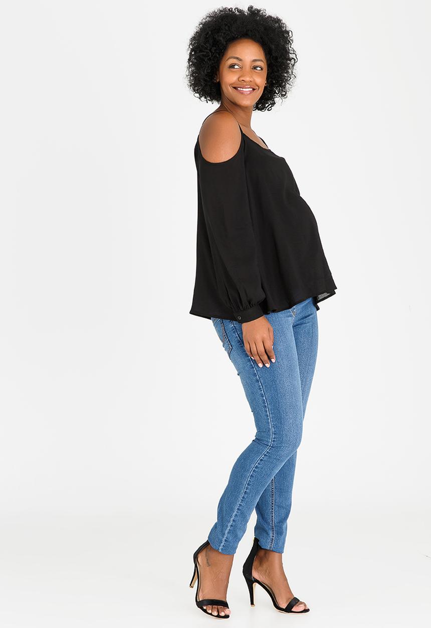 edit Maternity - Gypsey Top Black