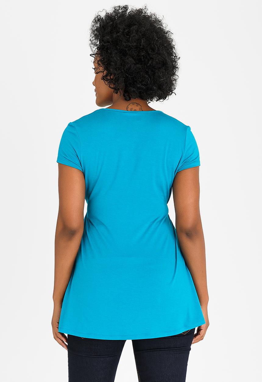 Cherry Melon - Underbust Smock Top Mid Green