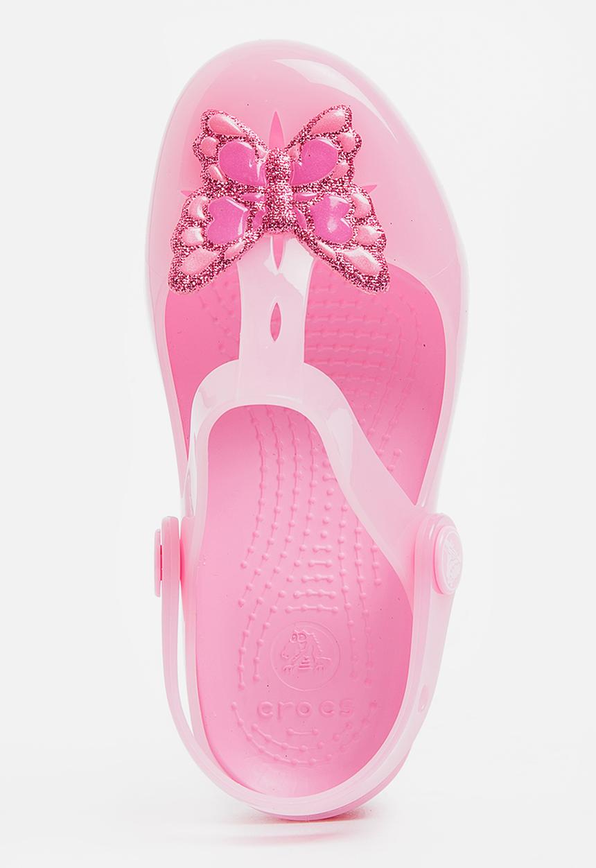 Crocs - Isabella Novelty Embellished Clogs Mid Pink