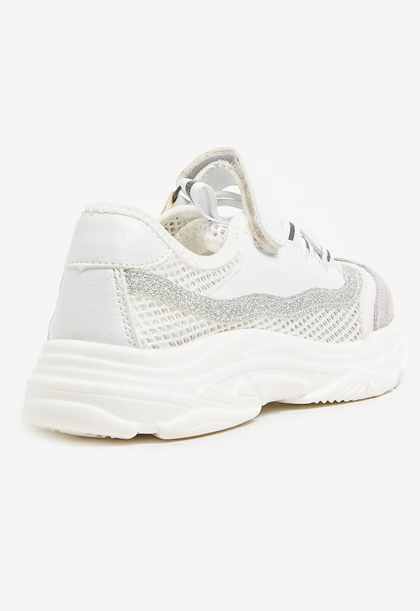 Pop Candy - Glitter Mesh Sneaker White