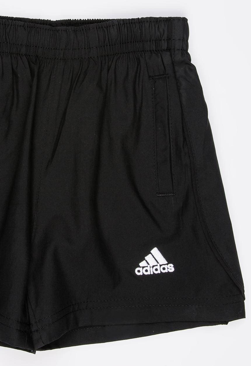 adidas Performance - Little Boys Piped Short Black