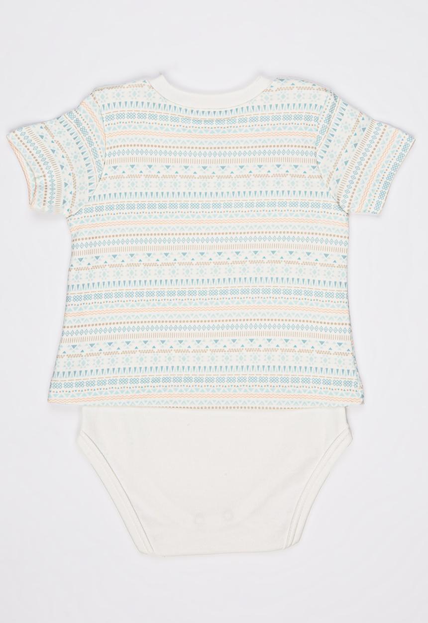 Baby Corner - Short Sleeve T-Shirt Bodysuit Multi-colour