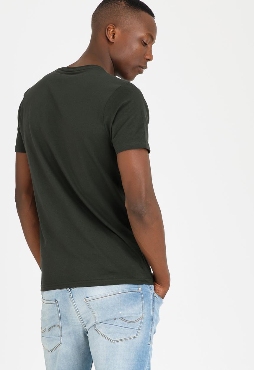 Brave Soul - Kershaw Basic Tee Khaki Green
