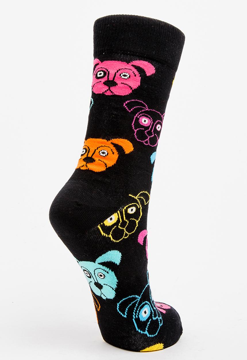Happy Socks - Dog socks - black/multi