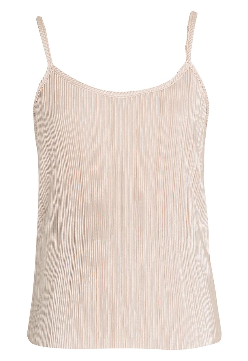 Rebel Republic - Metalic Layer Spaghetti Strap Top Stone