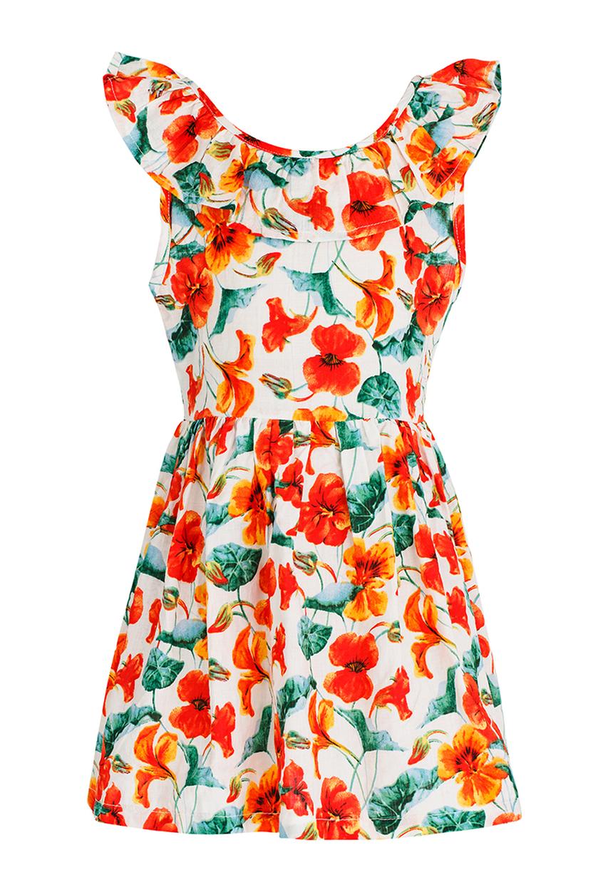 Pop Candy - Printed Summer Dress Multi-colour
