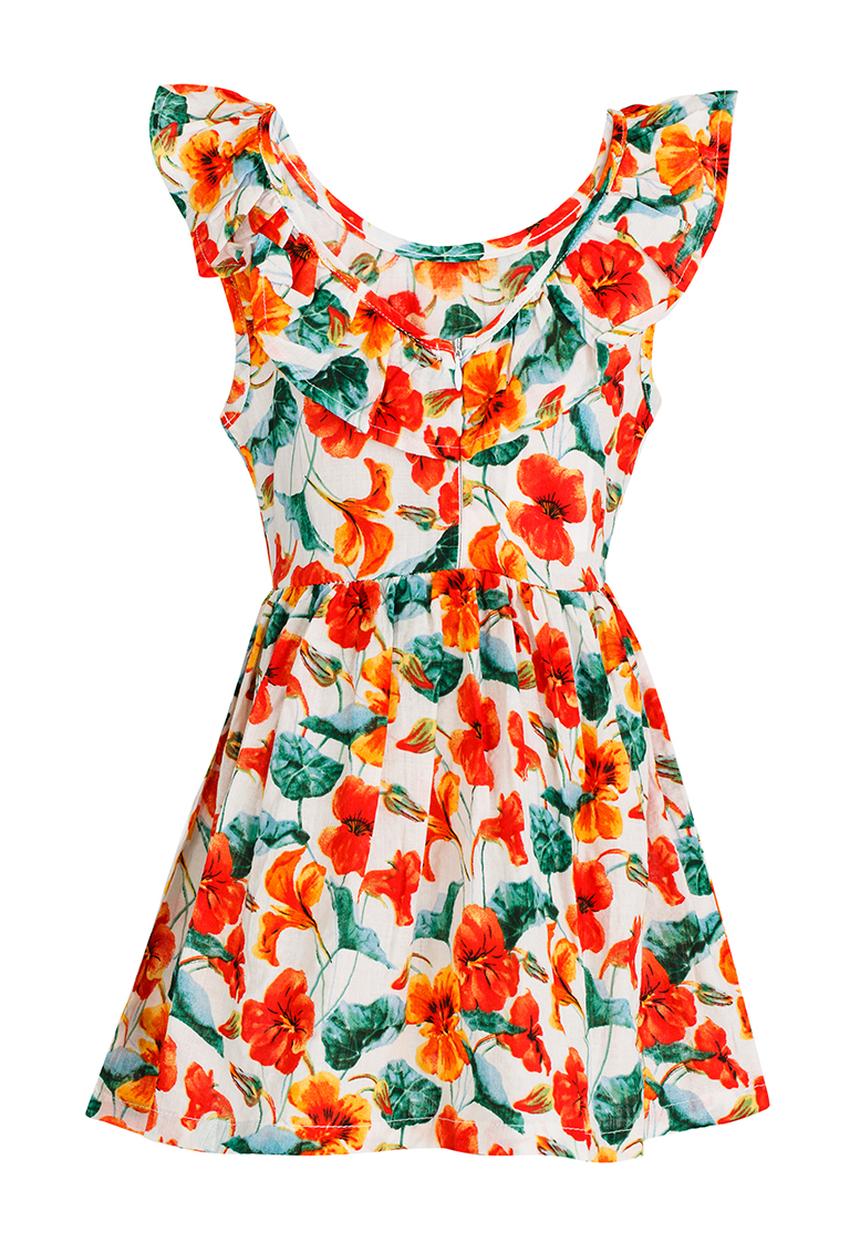 Pop Candy - Printed Summer Dress Multi-colour