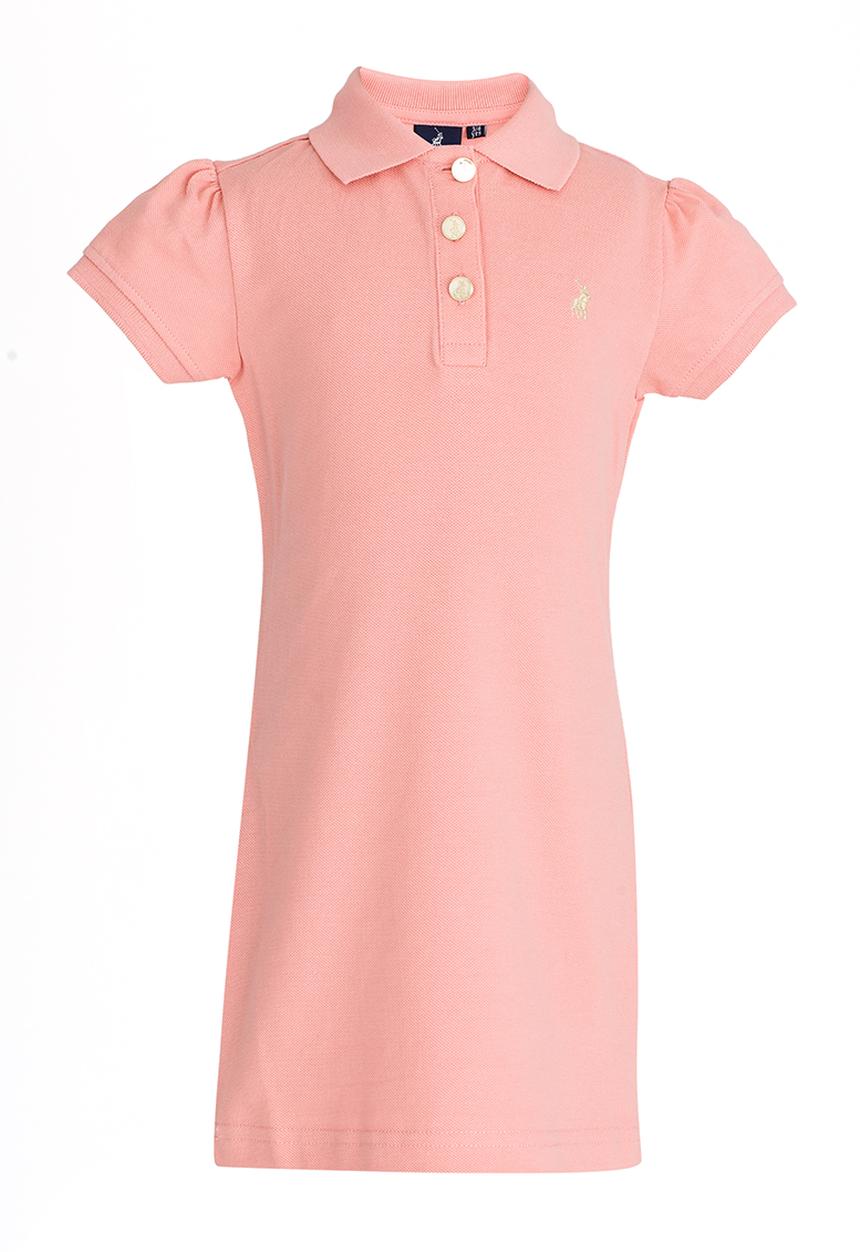 POLO - Dakota SS Golfer Dress Pale Pink