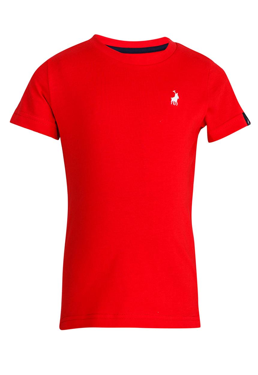 POLO - Big Pony Print Tee Red