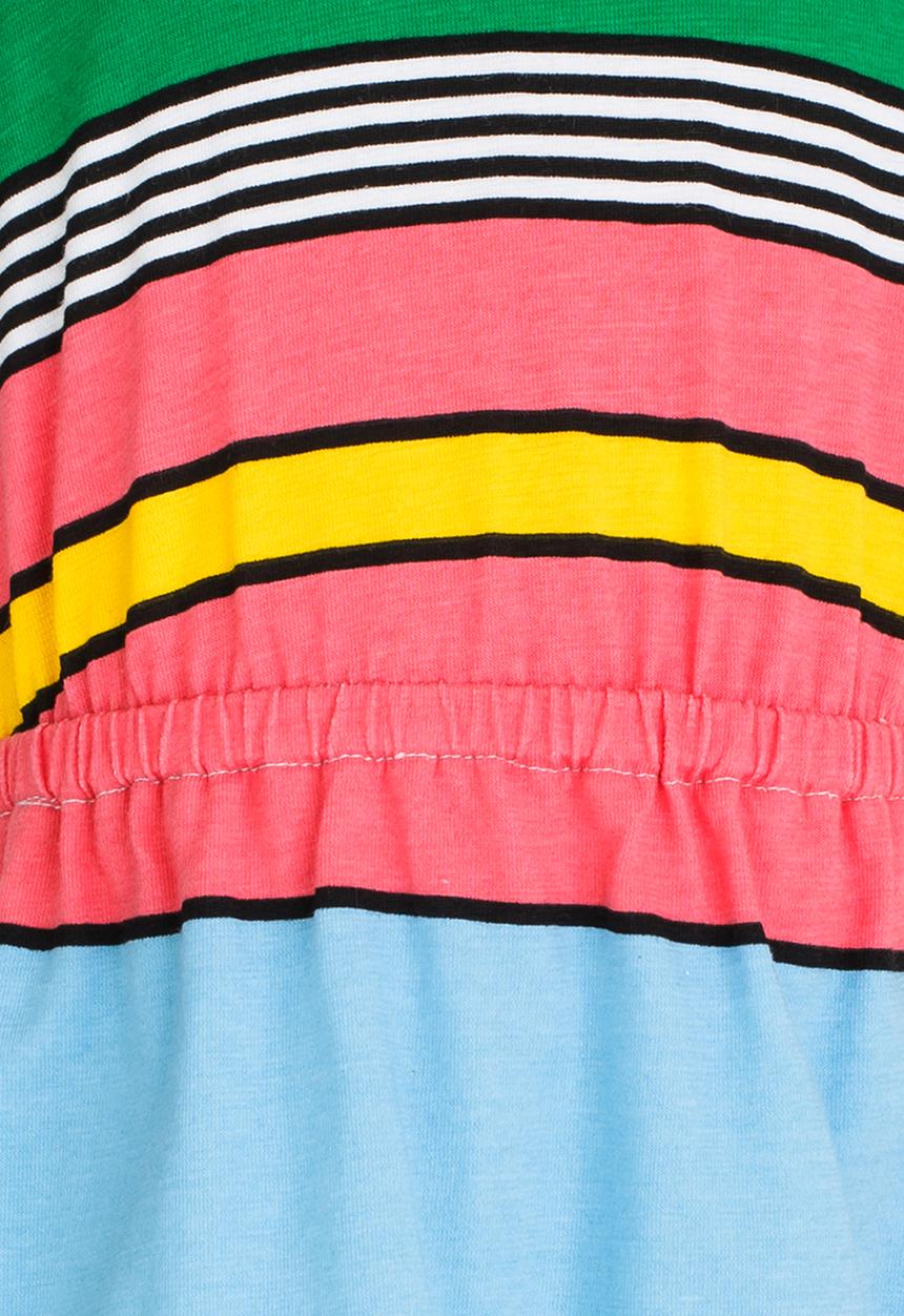 See-Saw - Mid Waist Dress Multi-colour