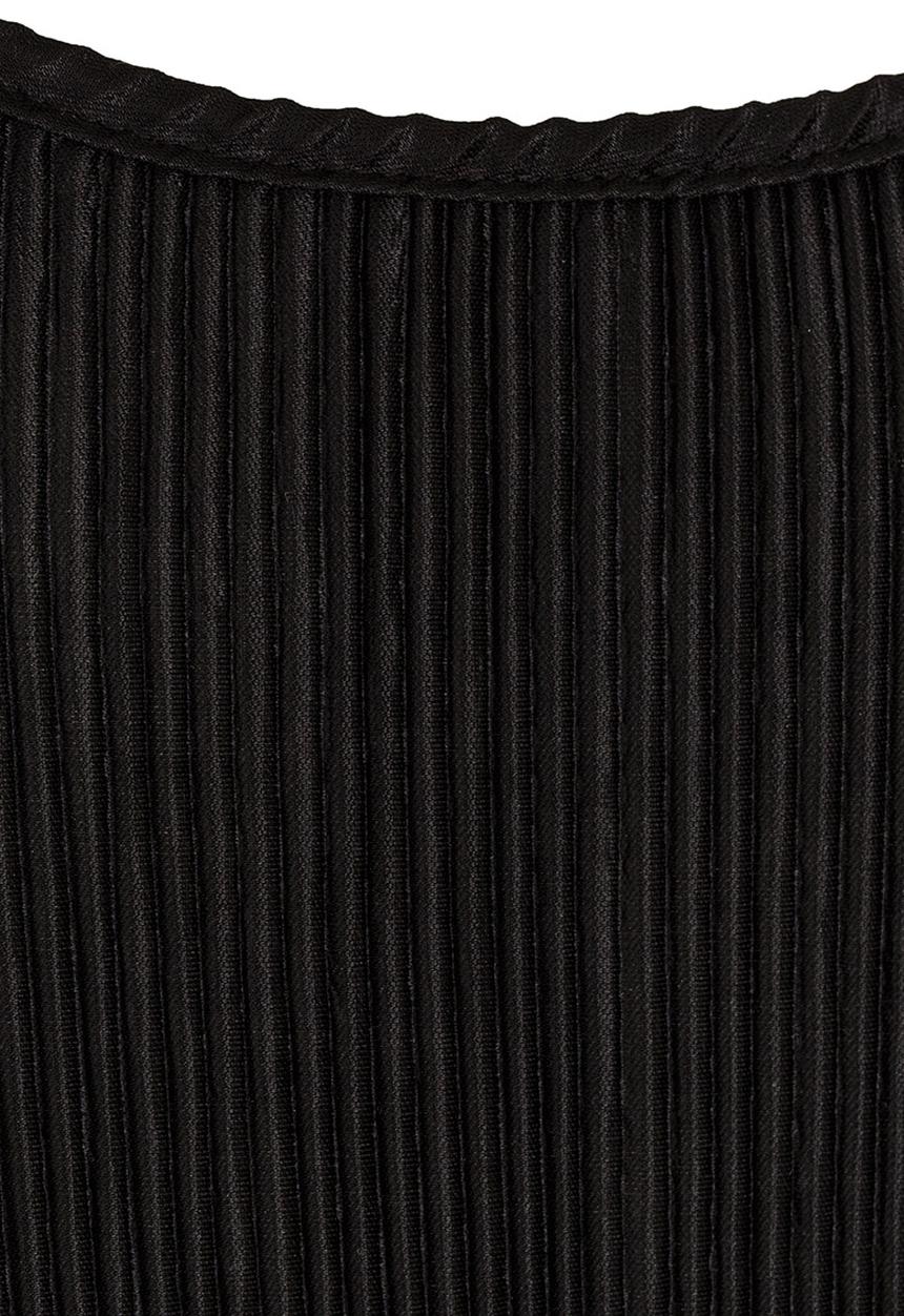 Rebel Republic - Metalic Layer Spaghetti Strap Top Black