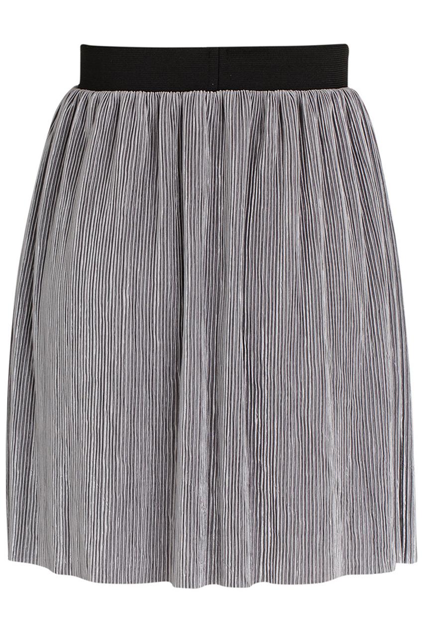 Rebel Republic - Metalic Skirt Grey