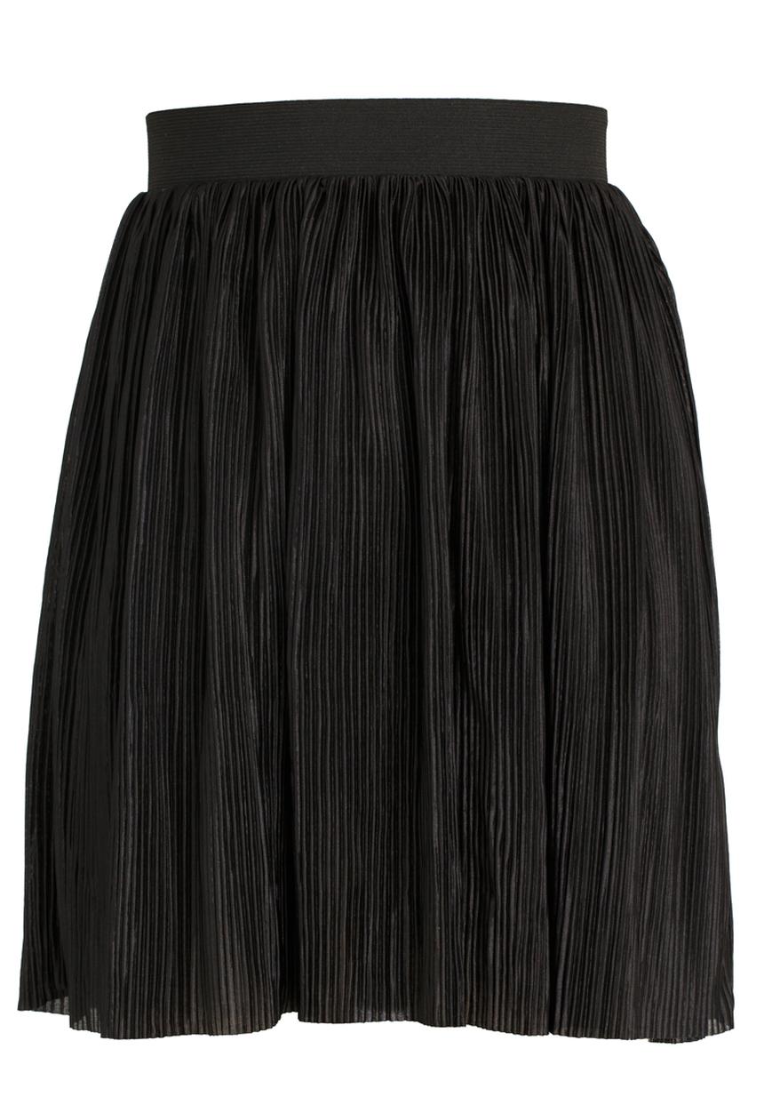 Rebel Republic - Metalic Skirt Black