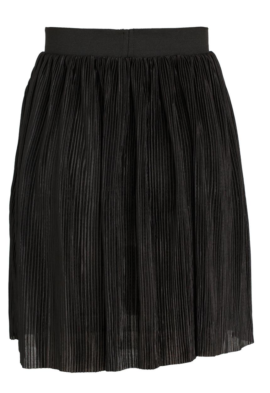 Rebel Republic - Metalic Skirt Black