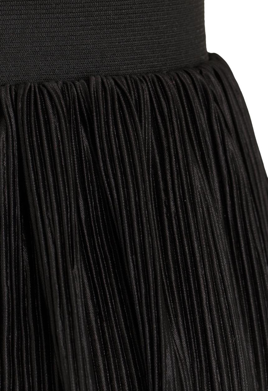 Rebel Republic - Metalic Skirt Black