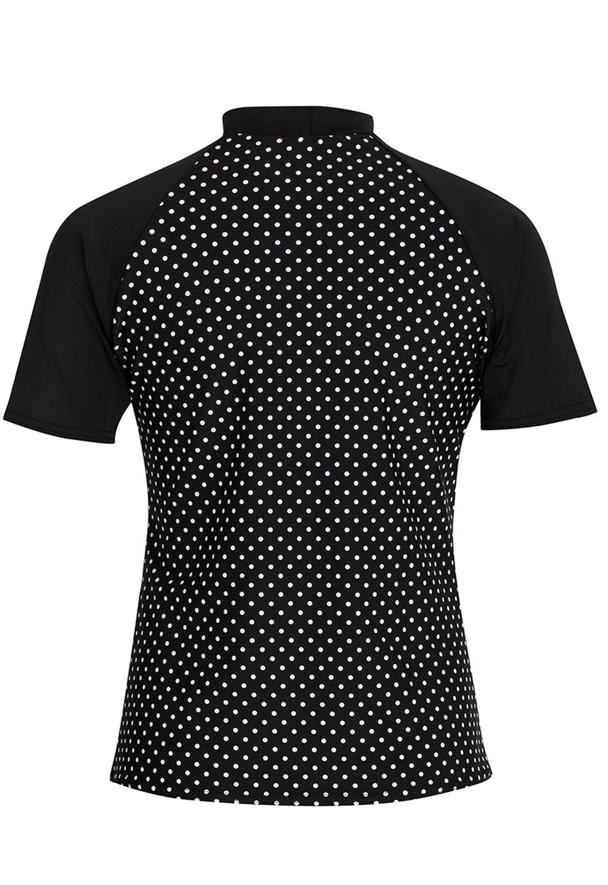 Sun Things - Rash Vest Black and White