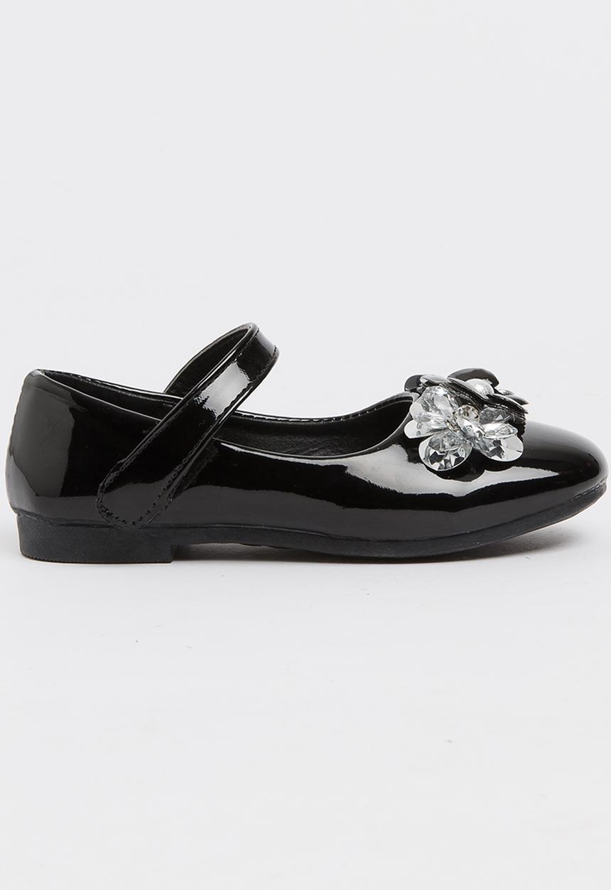 Pop Candy - Embellished Pumps Black