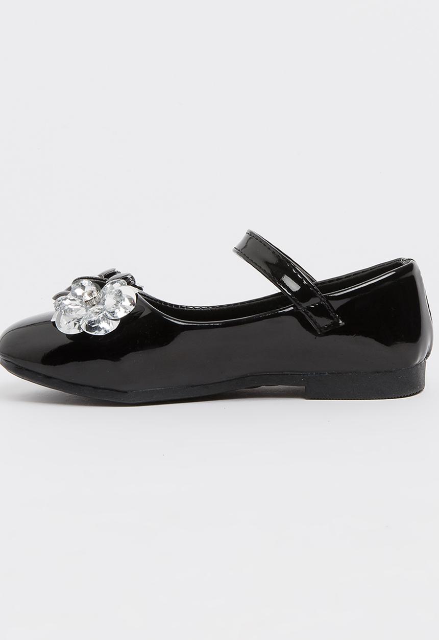 Pop Candy - Embellished Pumps Black