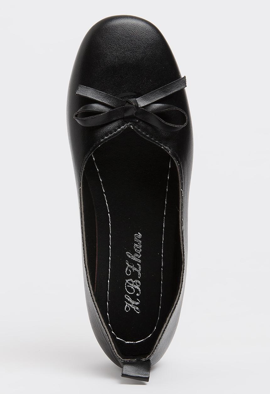 Pop Candy - Pumps with Bow Detail Black
