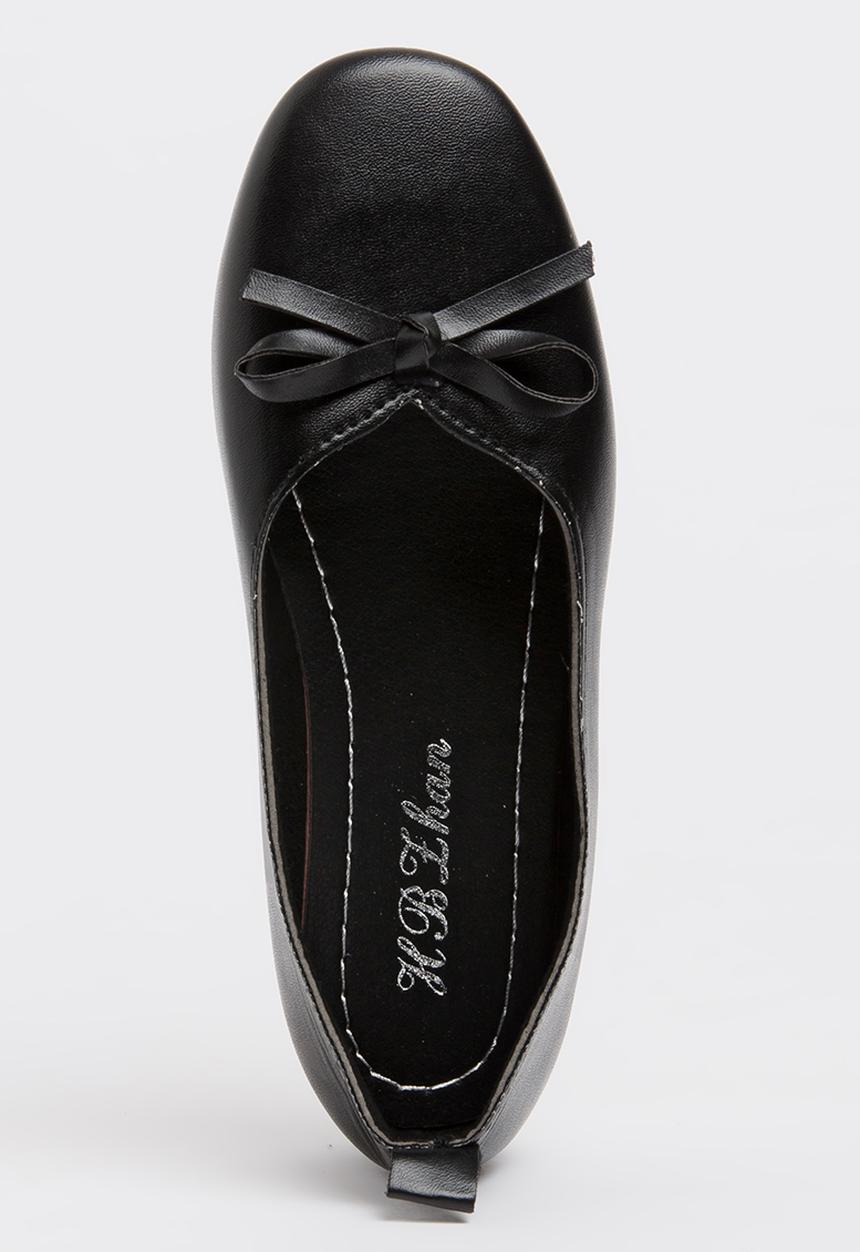 Pop Candy - Pumps with Bow Detail Black