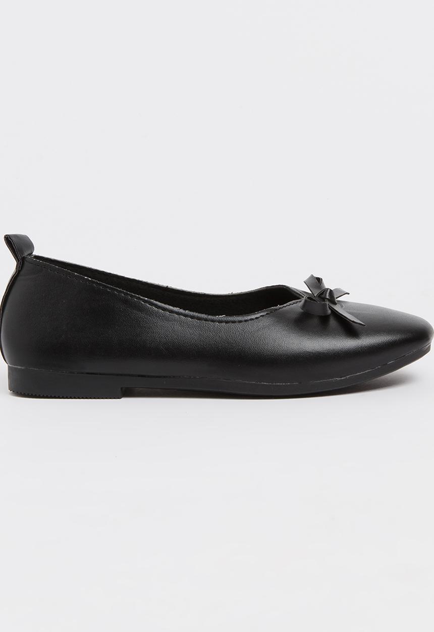 Pop Candy - Pumps with Bow Detail Black