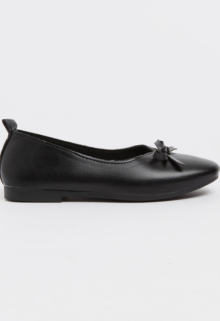 Pop Candy - Pumps with Bow Detail Black