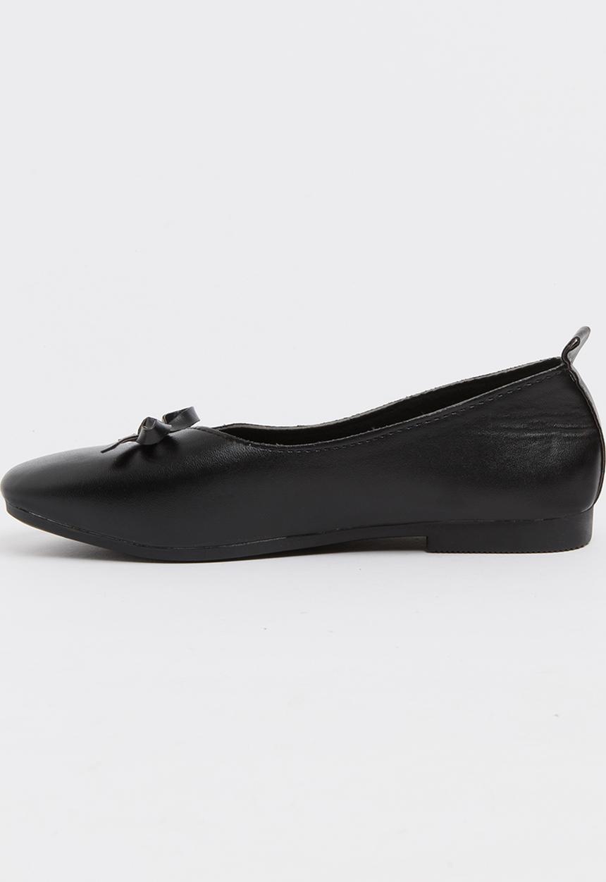 Pop Candy - Pumps with Bow Detail Black