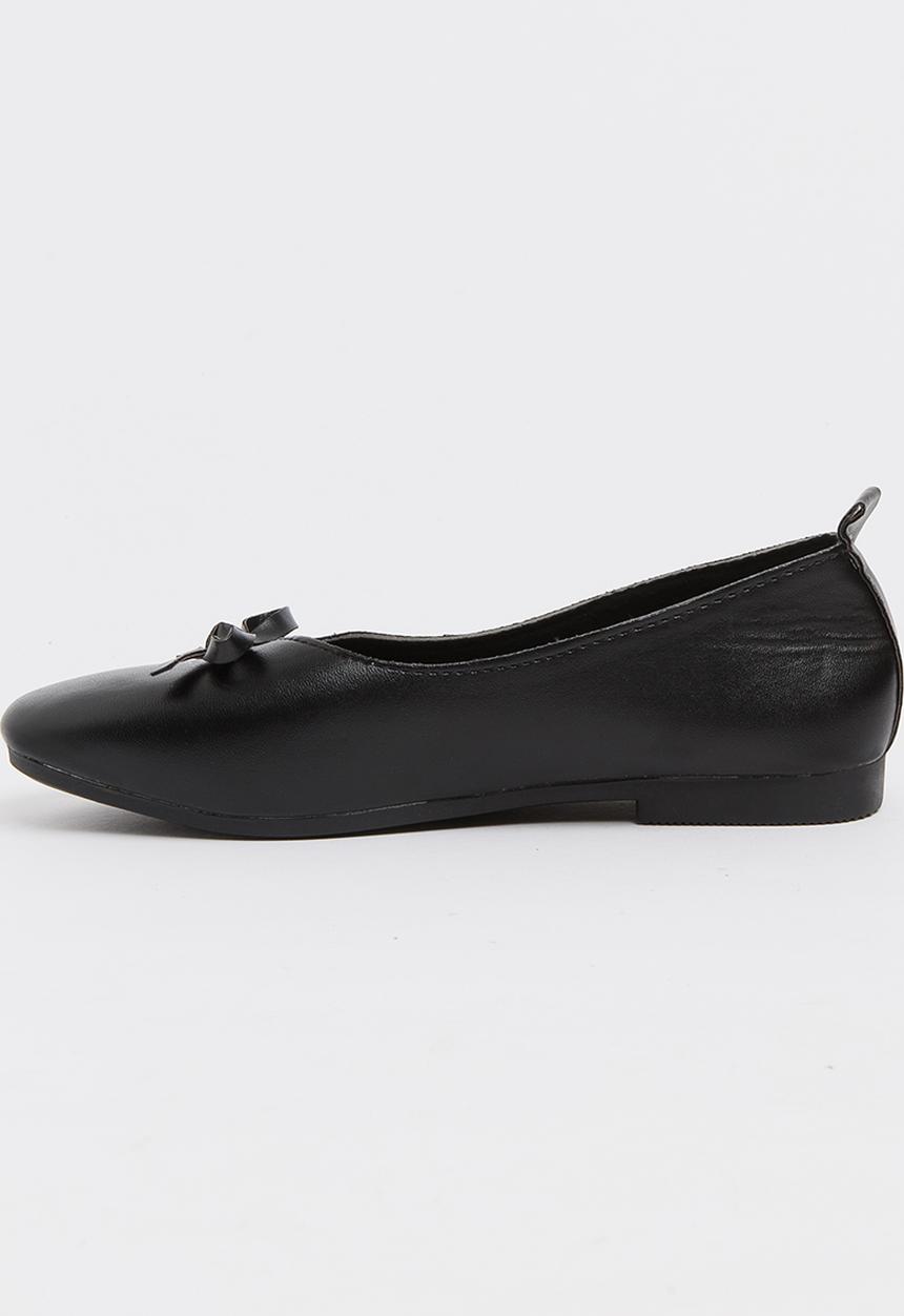Pop Candy - Pumps with Bow Detail Black