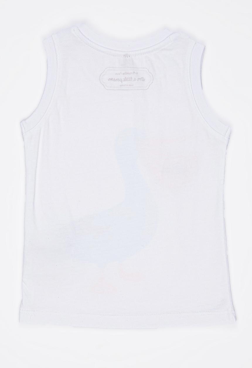 Soobe - Boys Printed Vest White