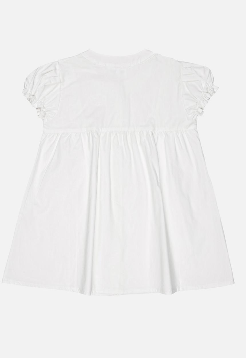 Pop Candy - Button Detail Blouse White