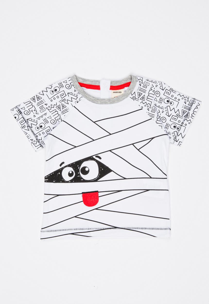 Soobe - Boys Printed Tee White