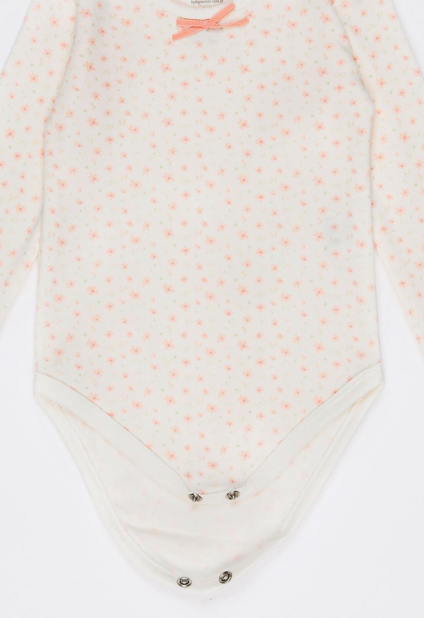 Baby Corner - 2 Pack Long Sleeve Bodysuit Multi-colour