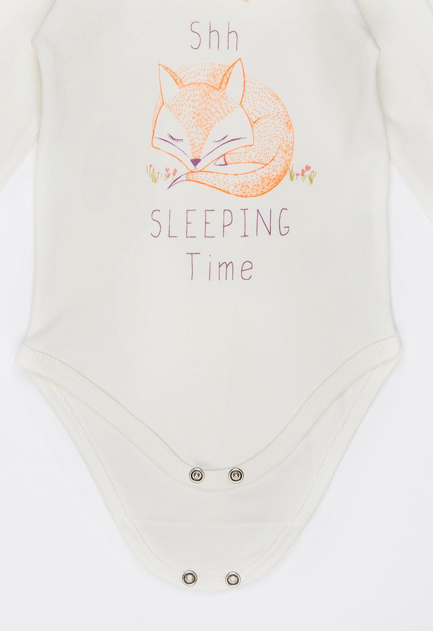 Baby Corner - 2 Pack Long Sleeve Bodysuit Multi-colour