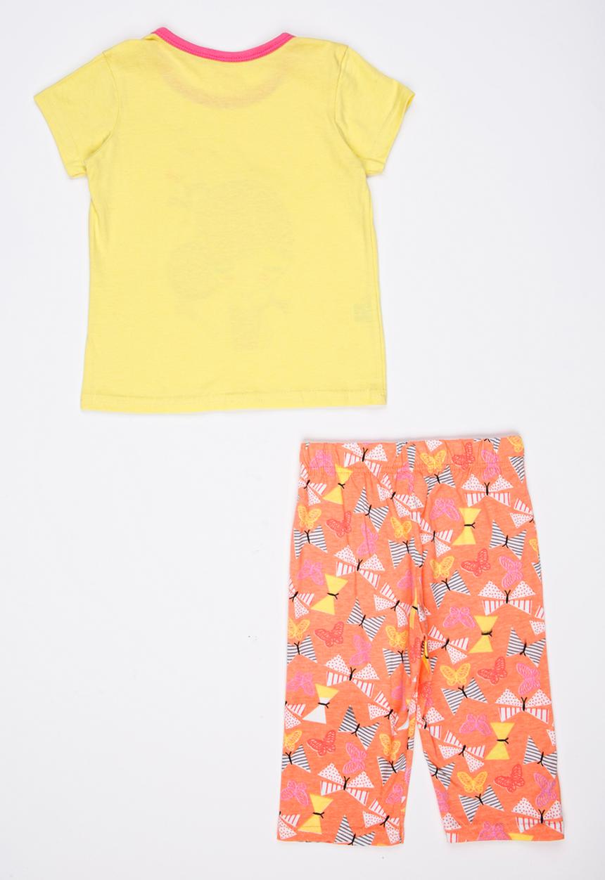 Twin Clothing - Butterfly Pj Set Yellow