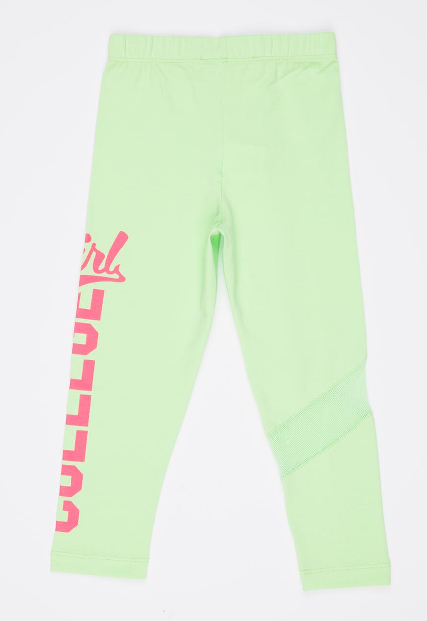 Soobe - Girls Printed  Legging Green