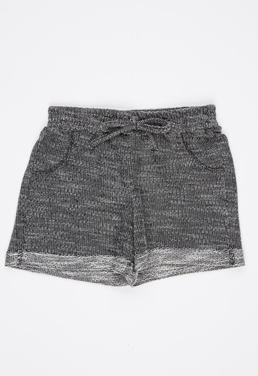 Rebel Republic - Fleece Shorts Black