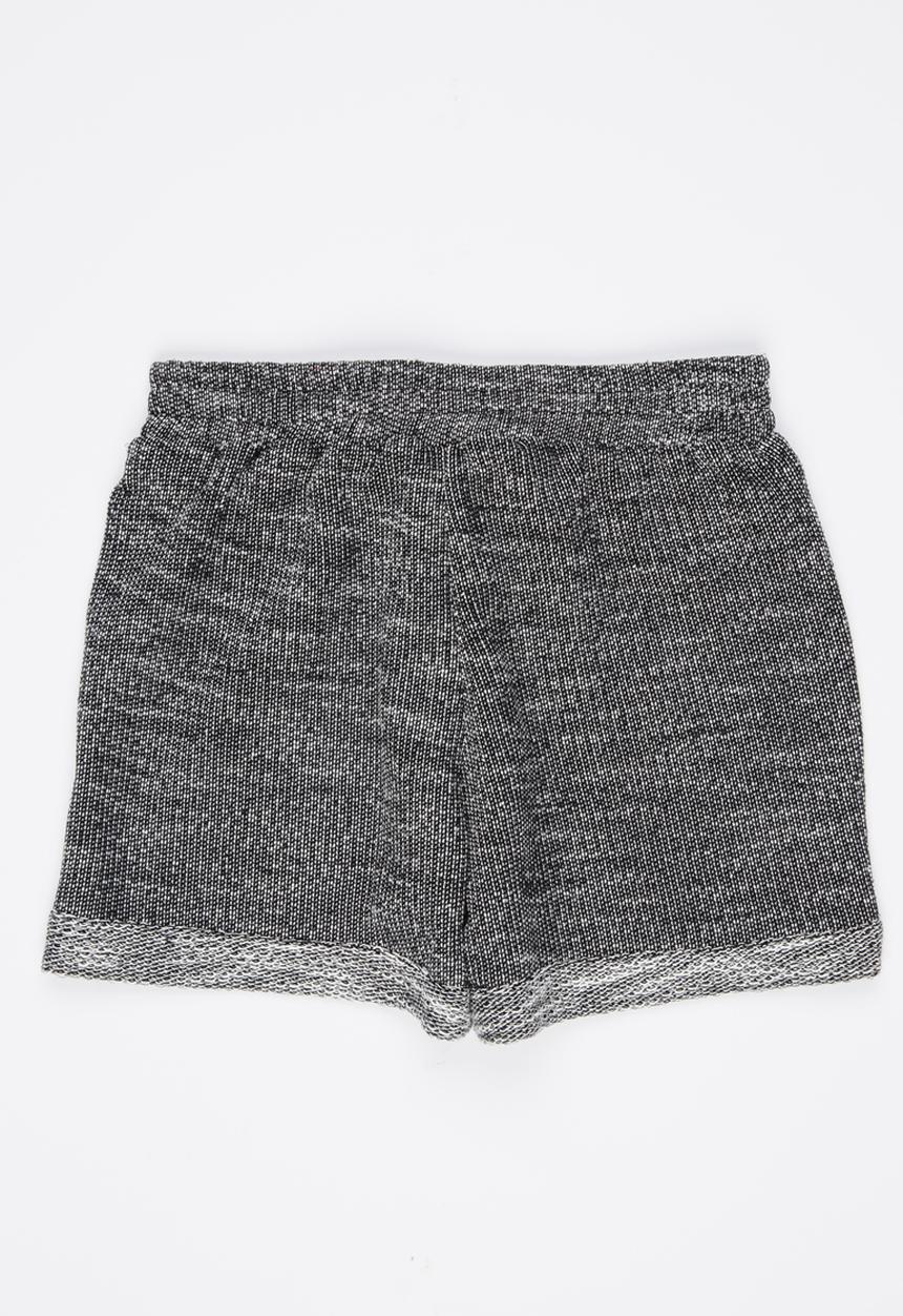 Rebel Republic - Fleece Shorts Black